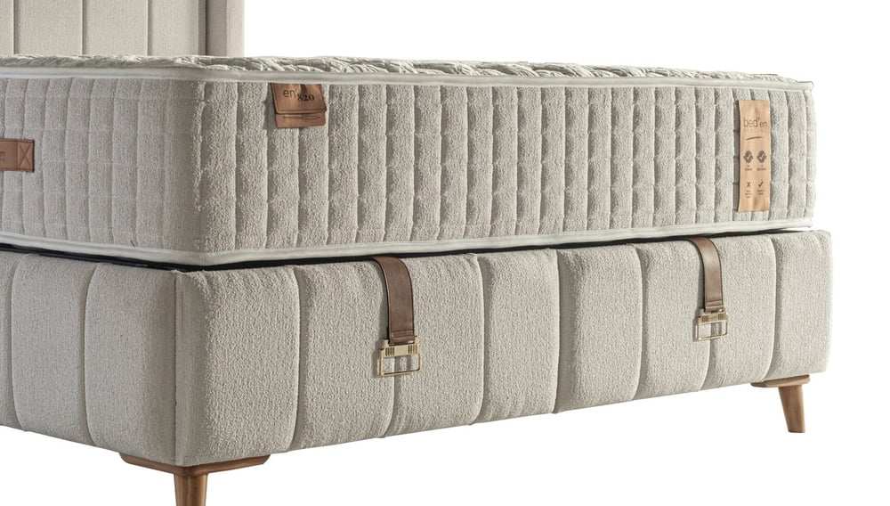 EN820 Yatak Başlığı 135 cm Kumaş Kaplama