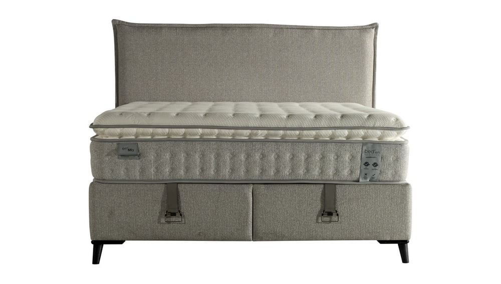 EN883 Yatak Tencel Kumaşlı Orta Sertlikte Paket Yaylı