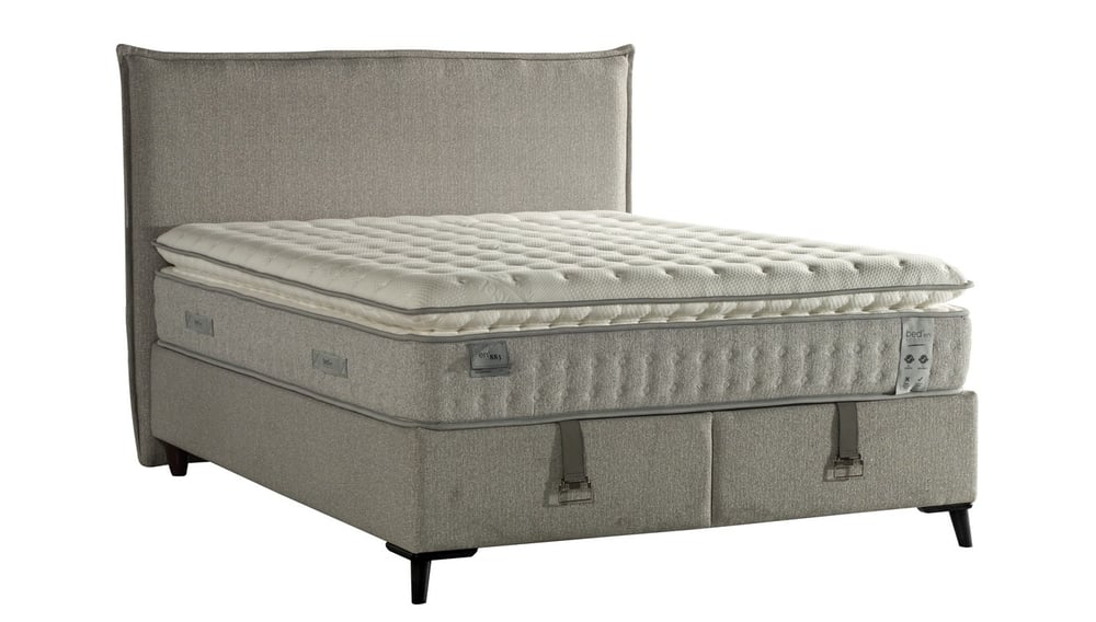 EN883 Yatak Tencel Kumaşlı Orta Sertlikte Paket Yaylı