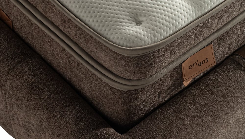 EN903 Yatak Tencel Kumaşlı Herkül Yaylı Orta Sert