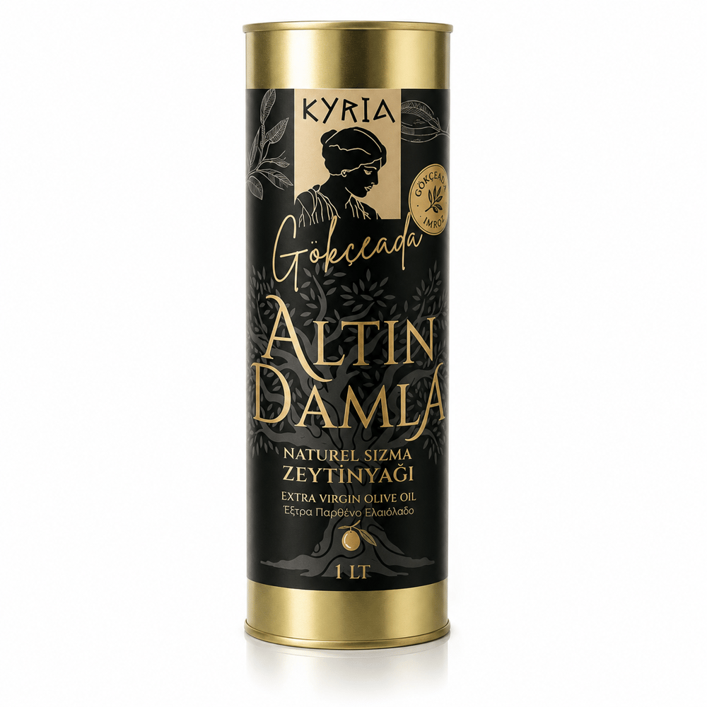 ALTIN DAMLA ZEYTİNYAĞI 1 LT TENEKE