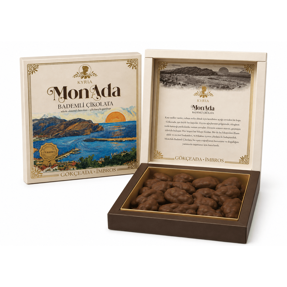 Monada - Bademli Ada Çikolatası