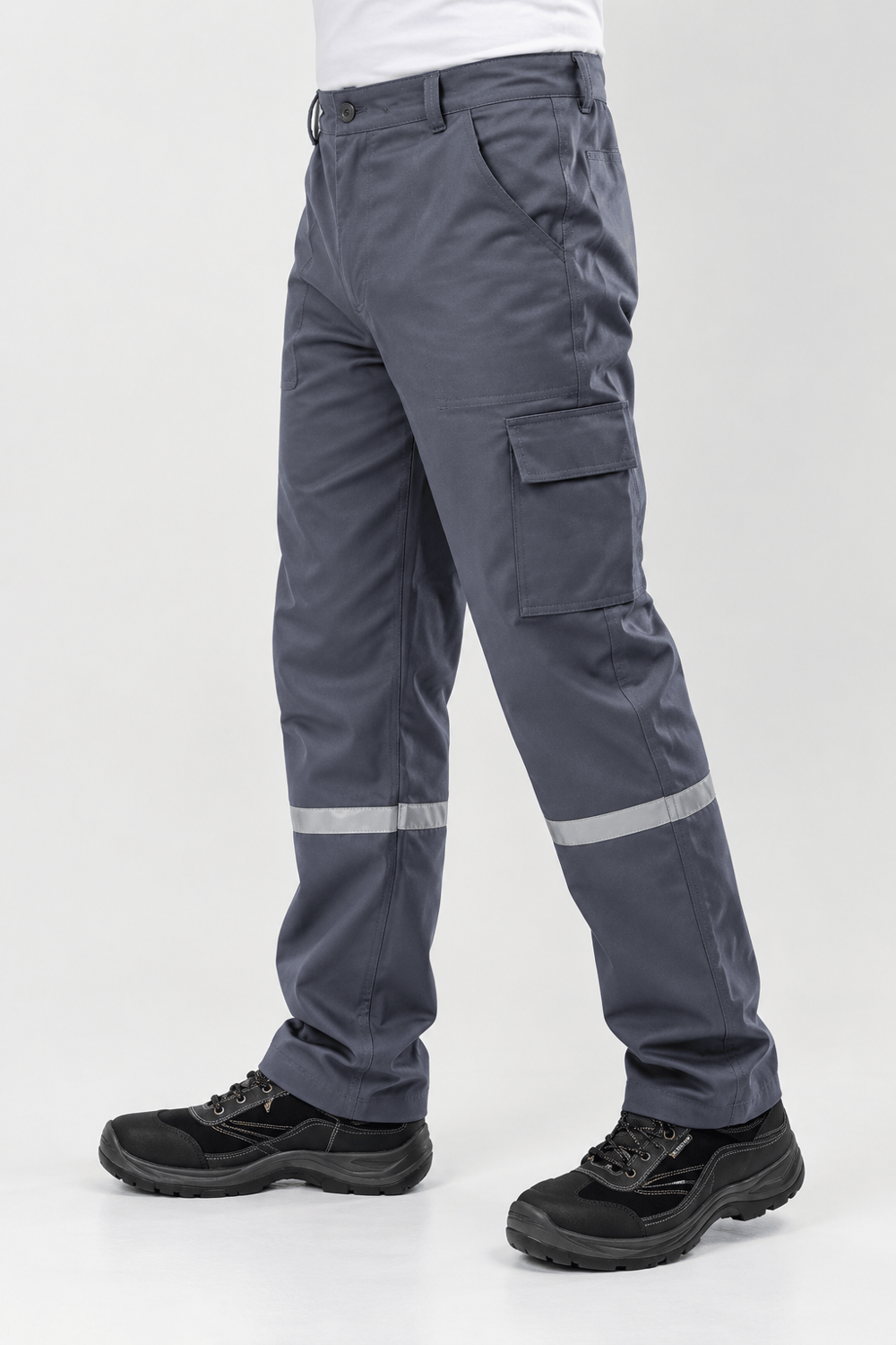 Yazlık Gabardin Reflektörlü İş Pantolonu