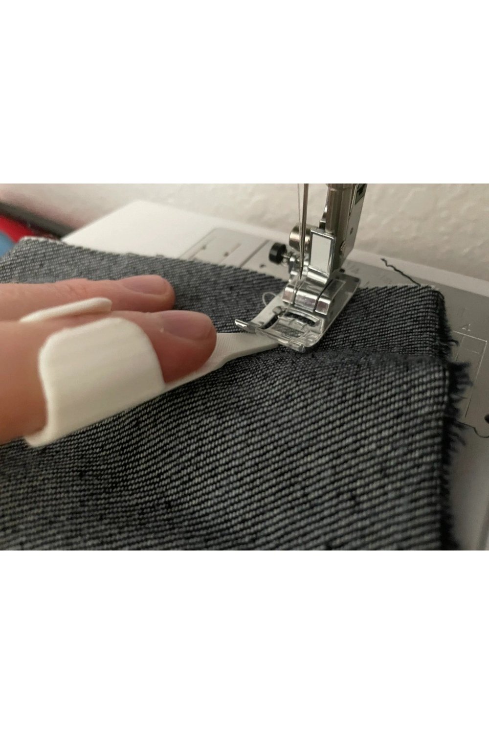 3D Baskı Parmaklı Dikiş İtici – Kumaş Yönlendirme Aparatı - Dikiş Parmak İtici – STOK RENK