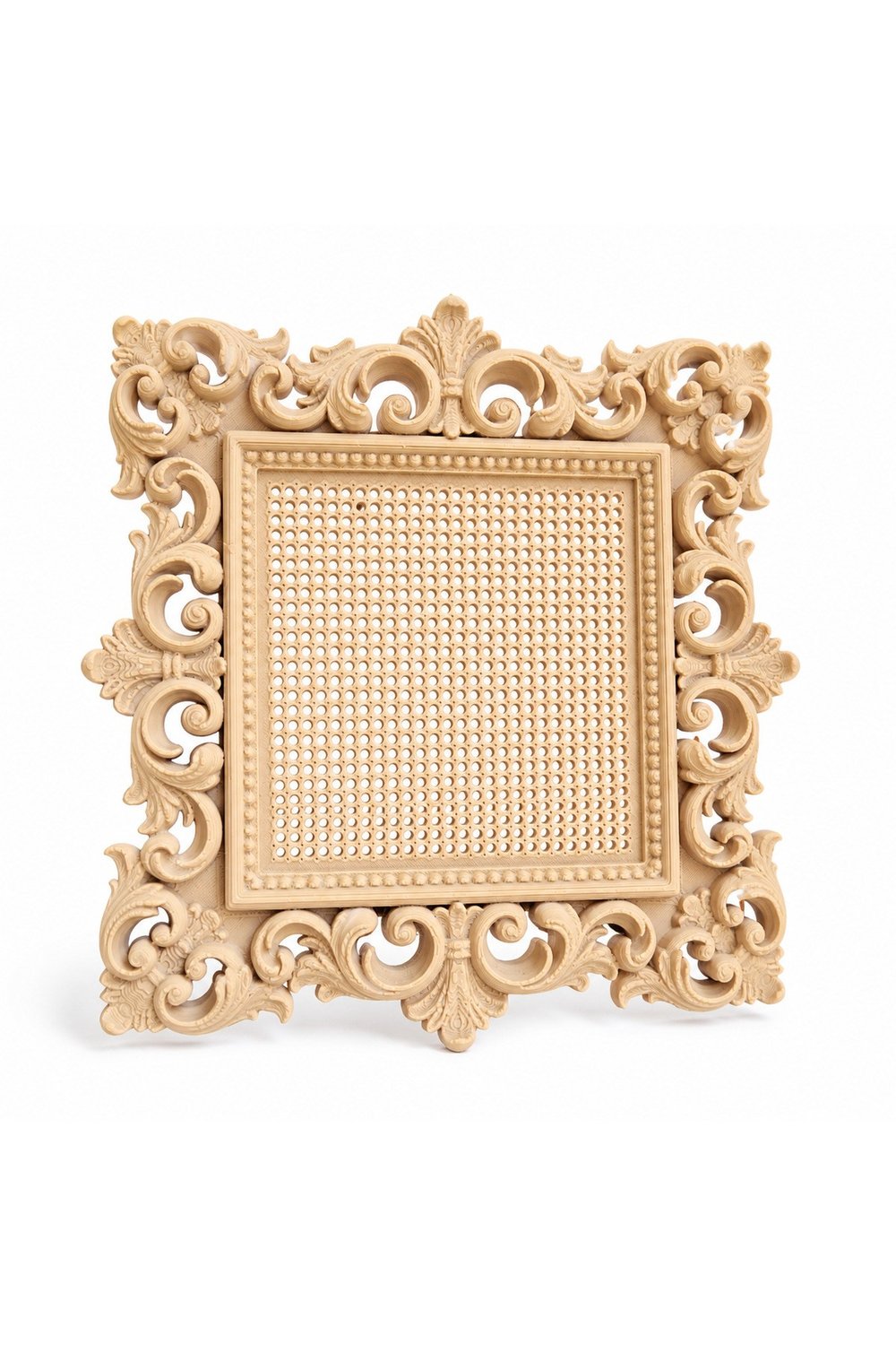 Barok Kanaviçe Nakış Çerçevesi PEMBE