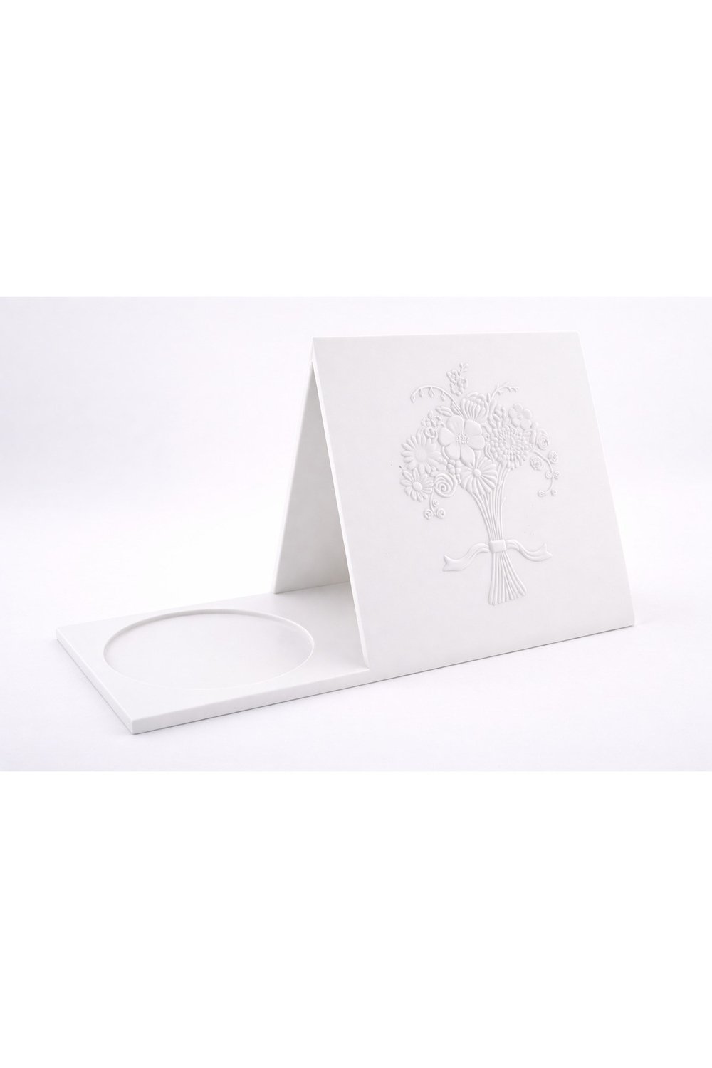 Masa Üstü Kitap ve Bardak Tutucu – Minimal Beyaz Organizer Stand
