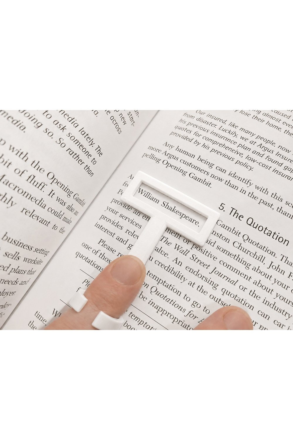 Parmak Takmalı Okuma Rehberi | Satır Takip Aparatı Kitap Okuma Yardımcısı