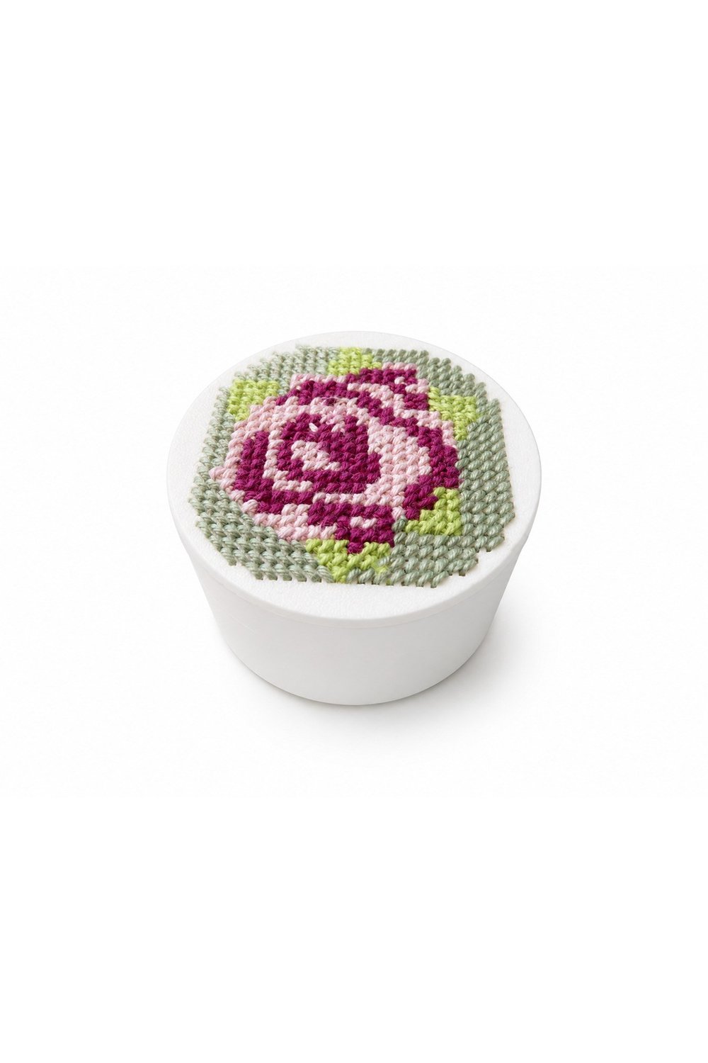 Punch Needle Saklama Kutusu ve Delik Şablonu | 7 cm genişlik 3 cm yükseklik 3D Baskı Organizer