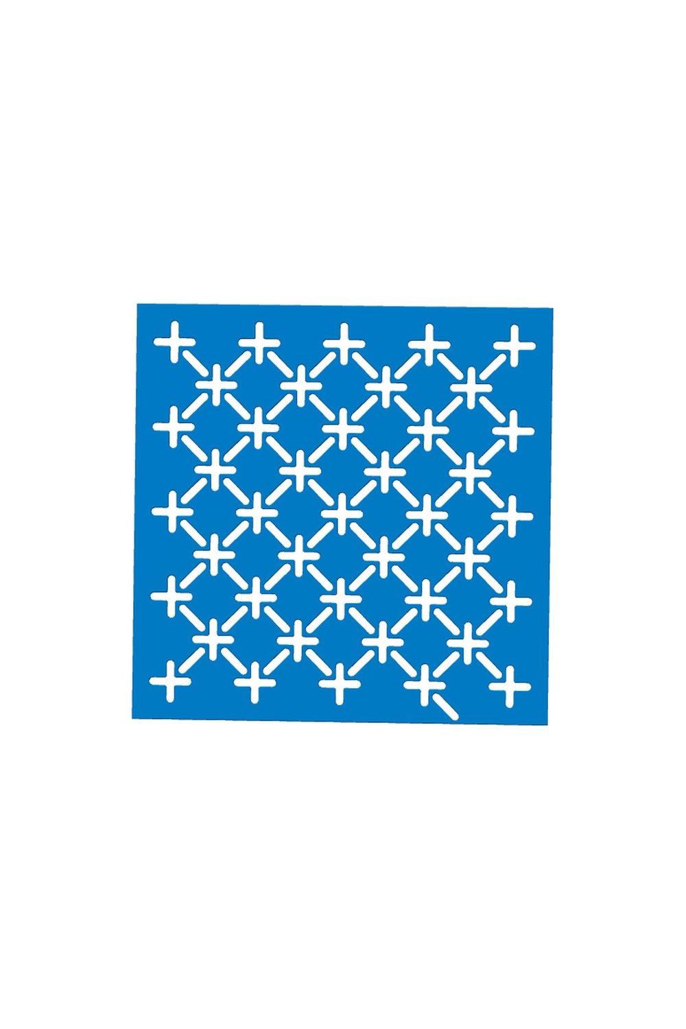 Sashiko Yıldız Desen Nakış Şablonu