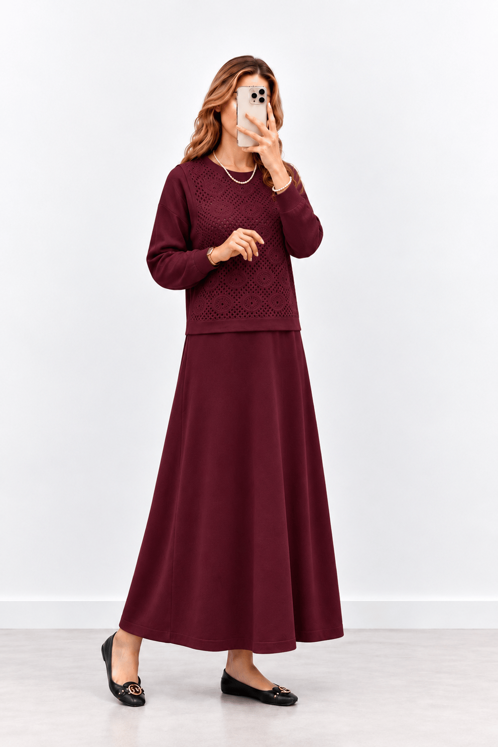 Moka Merserize-Bordo