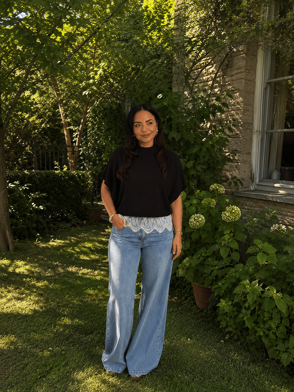 Wide Leg Açık Mavi Jean