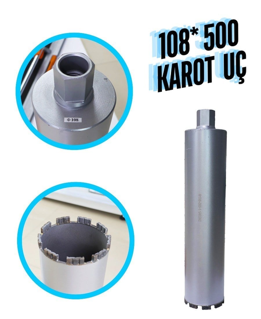 DGR-1030 KAROT UÇ 108*500