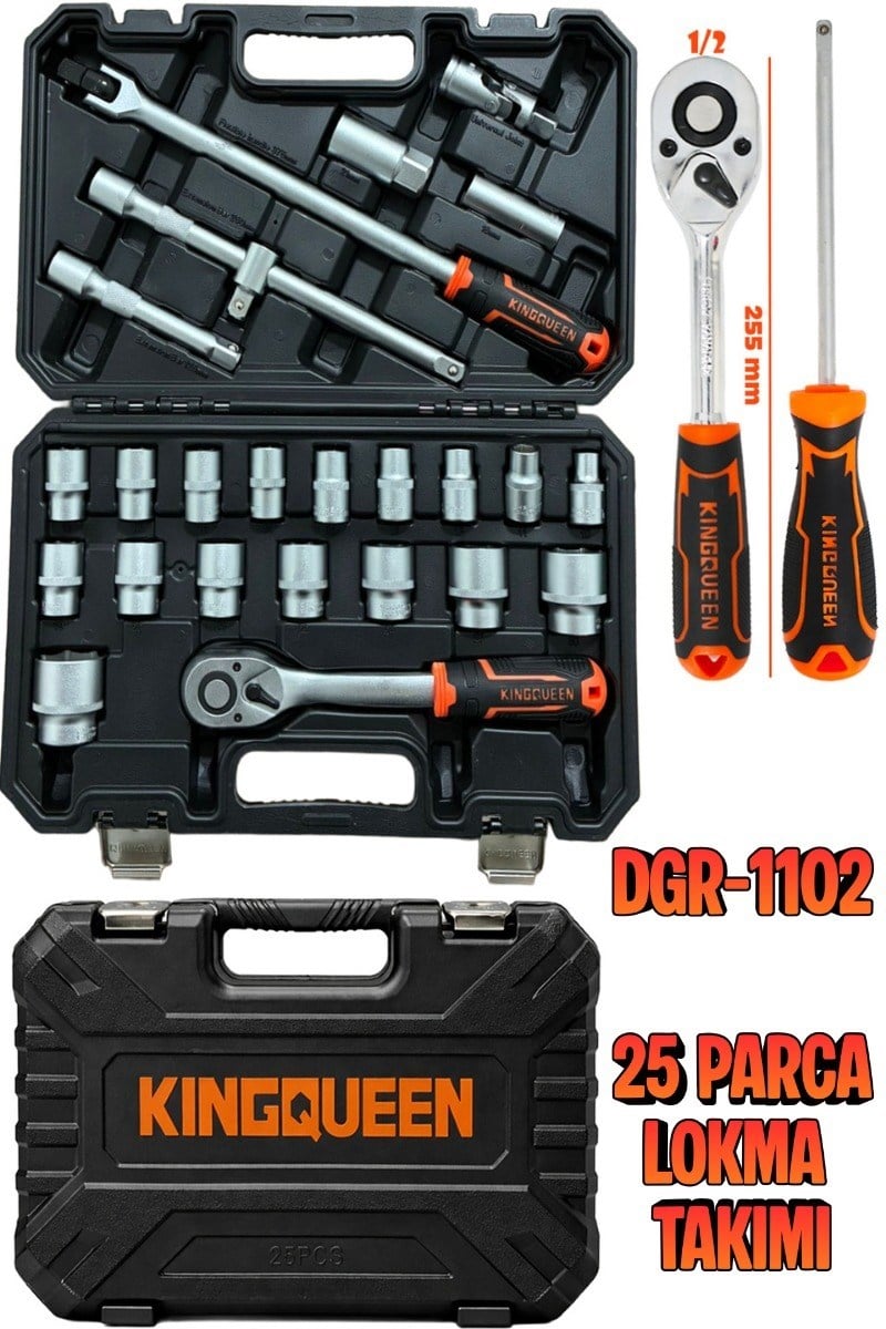 DGR-1102 KİNGQUEEN 25 PARÇA LOKMA TAKIMI