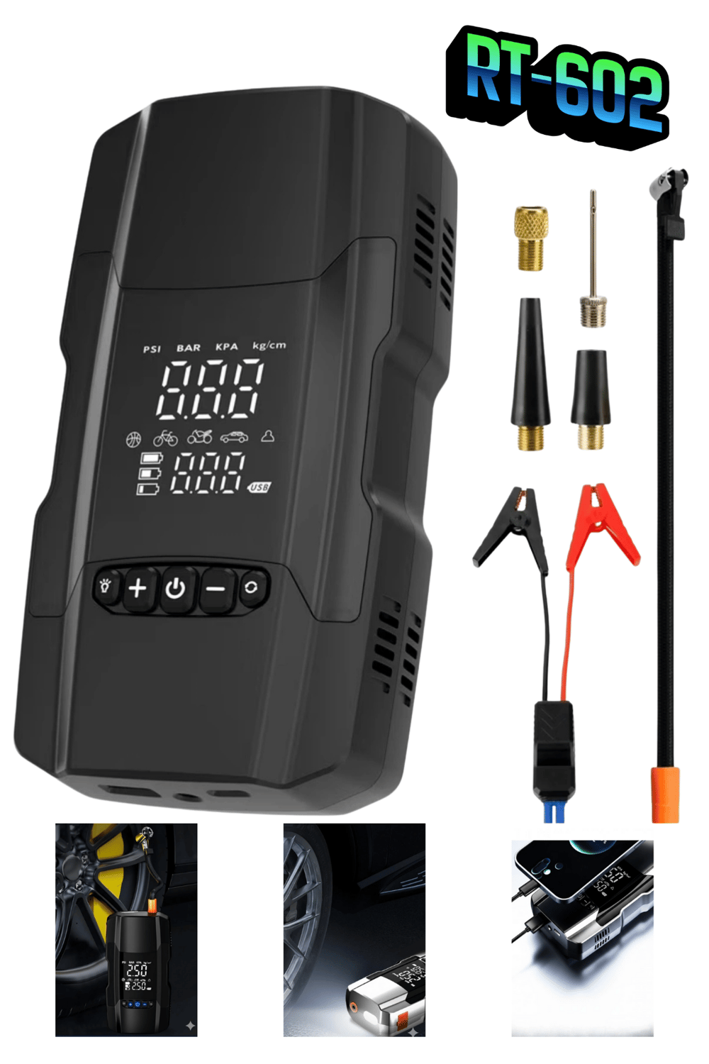 RETOOLS ŞARJLI AKÜ TAKVİYE & LASTİK ŞİŞİRME