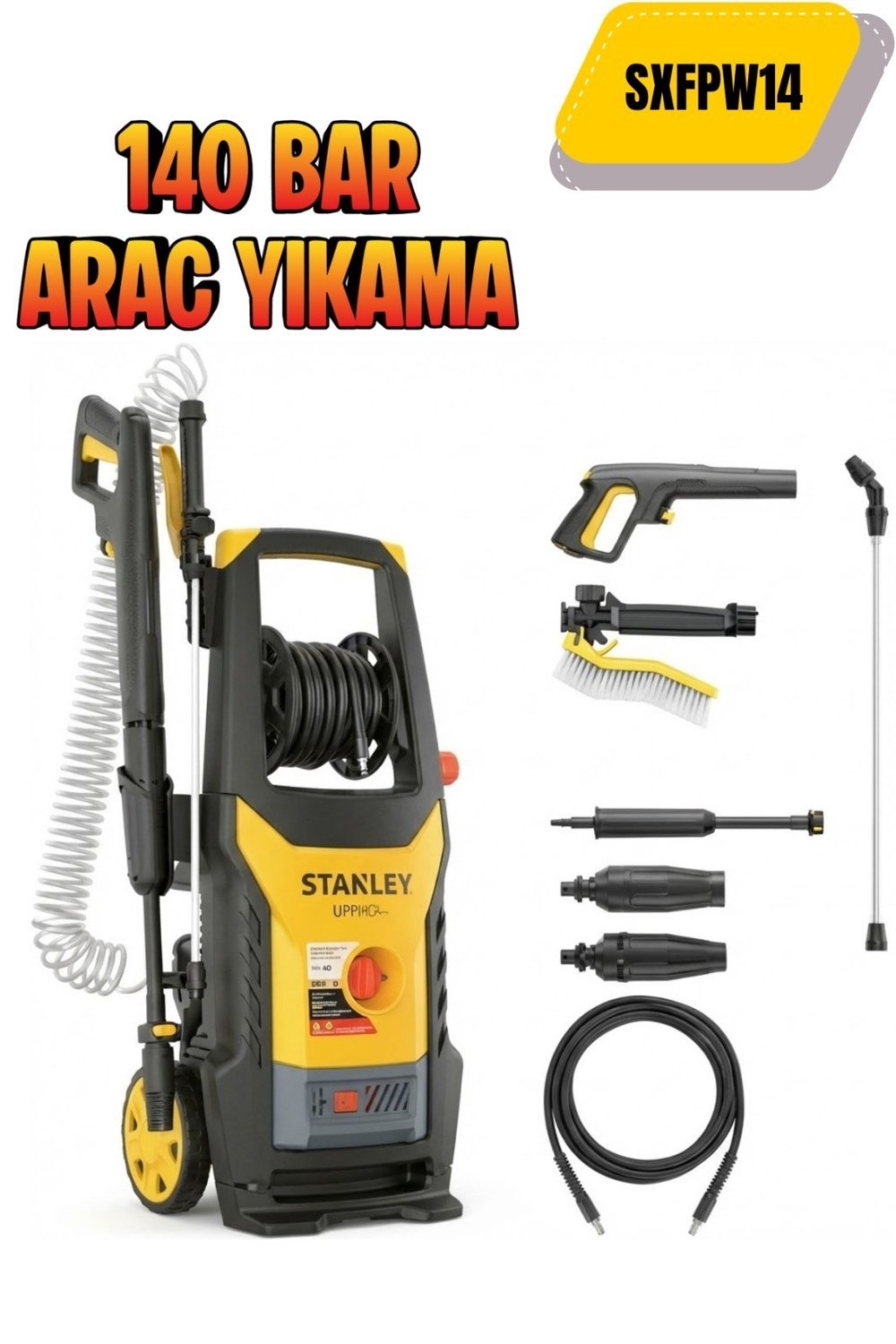 SXFPW14 STANLEY SXFPW14 YIKAMA MAKİNESİ 140 BAR