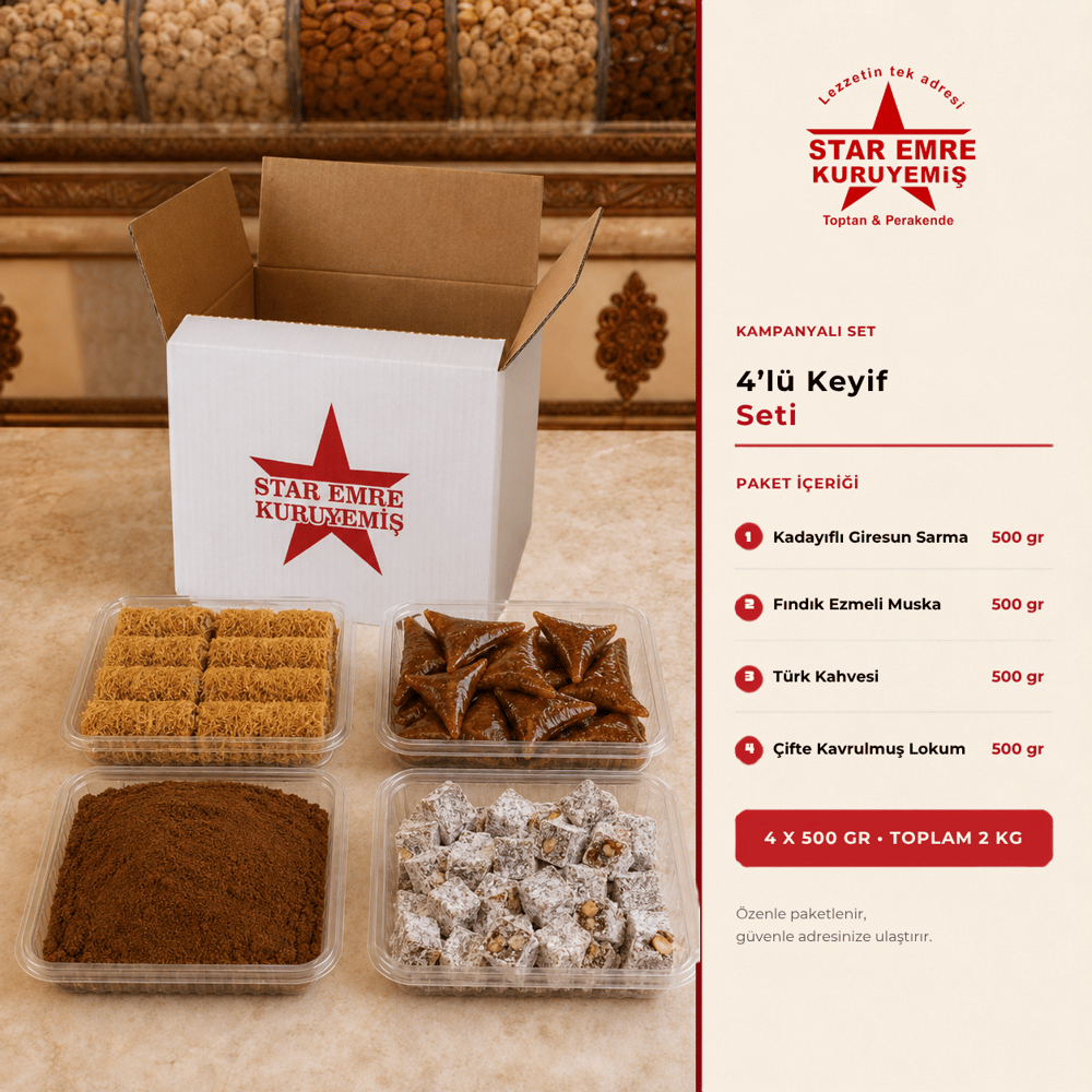 4'lü Keyif Seti
