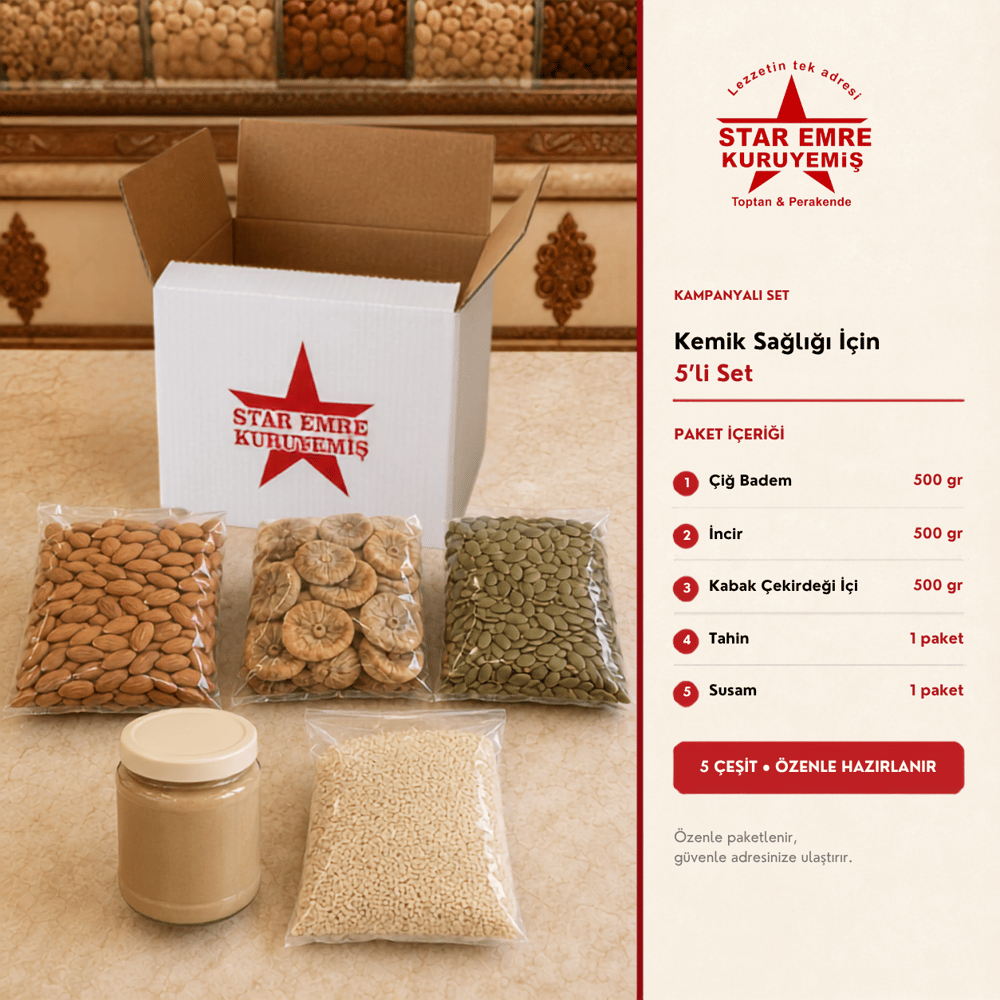 Kemik Sağlığı İçin 5'li Set