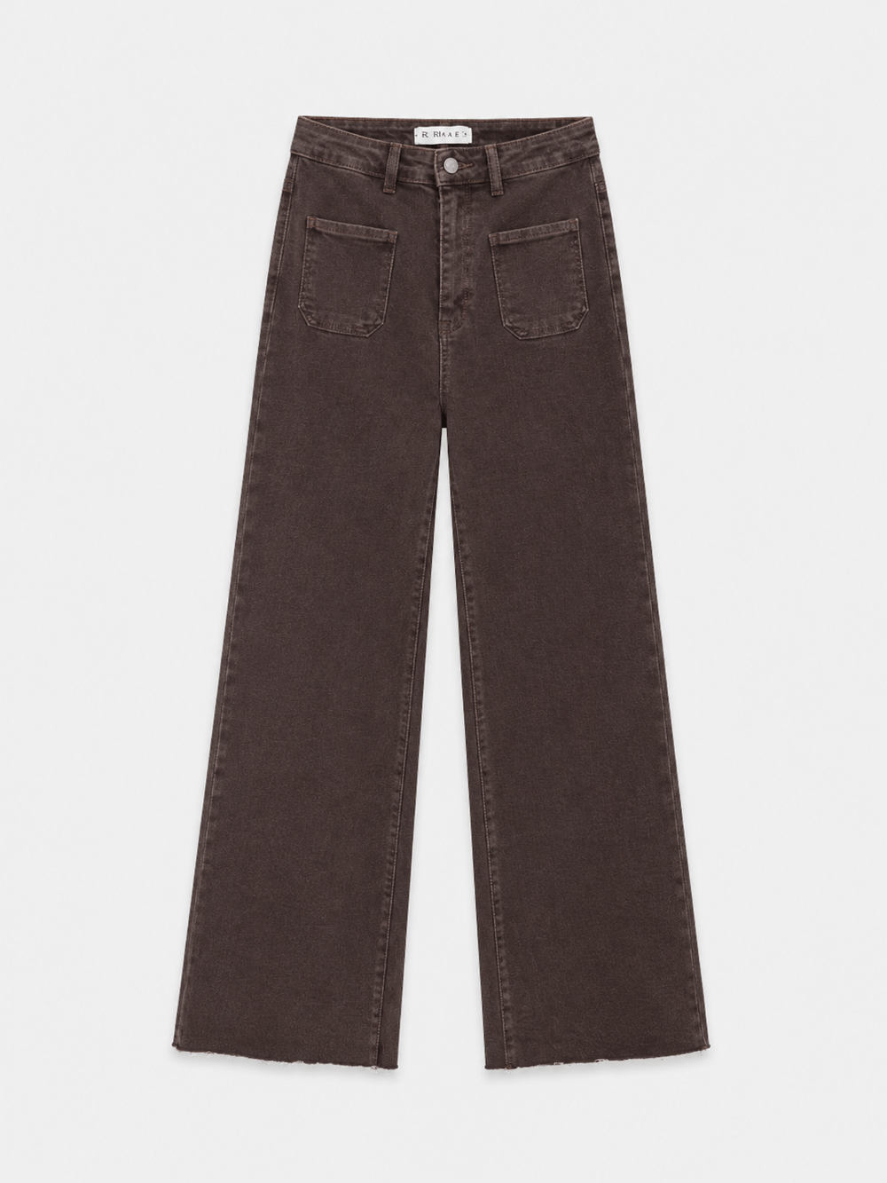 Pence Cepli Jean Pantolon -Kahve