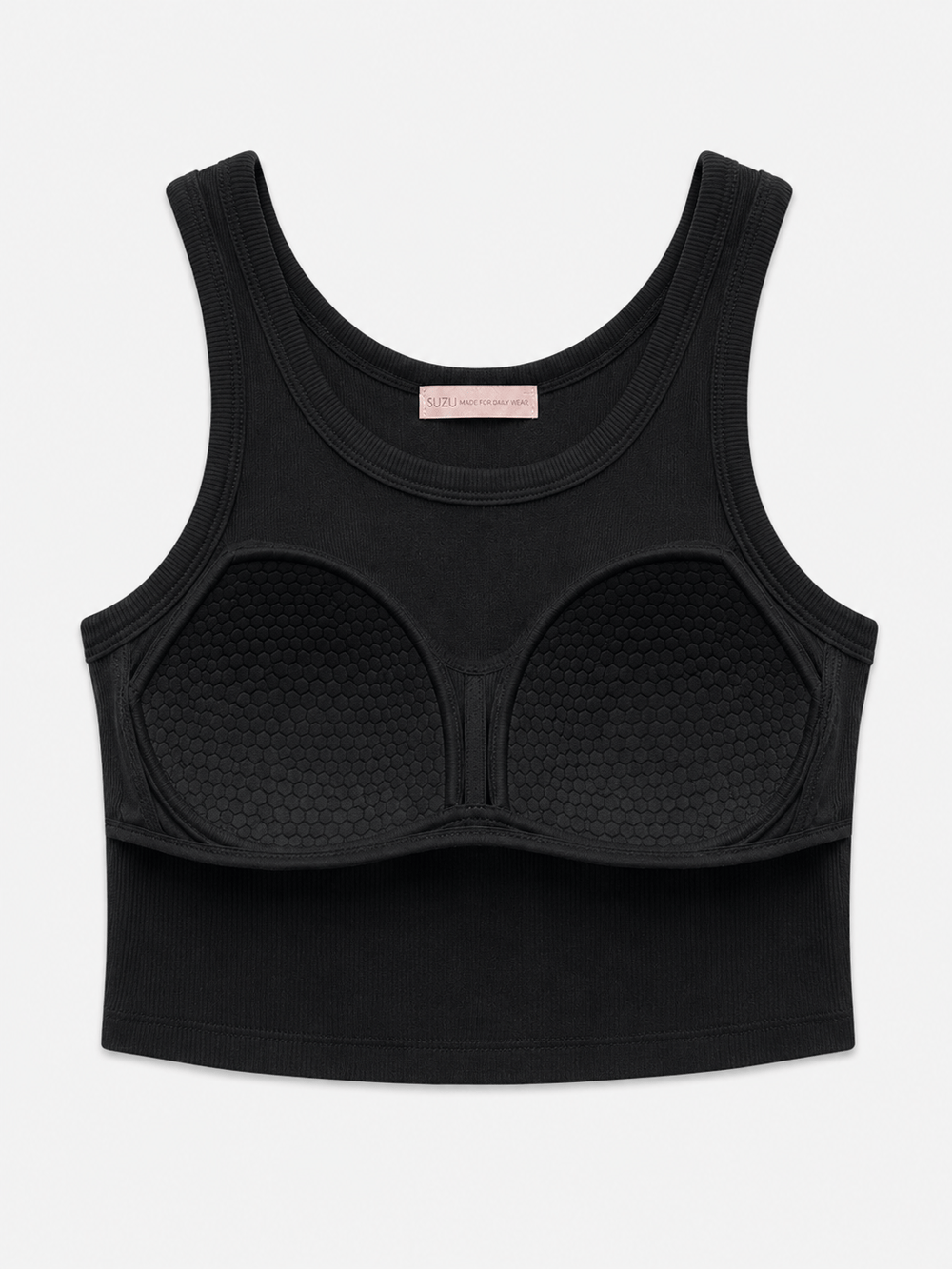 Petli Fitilli Crop - Siyah