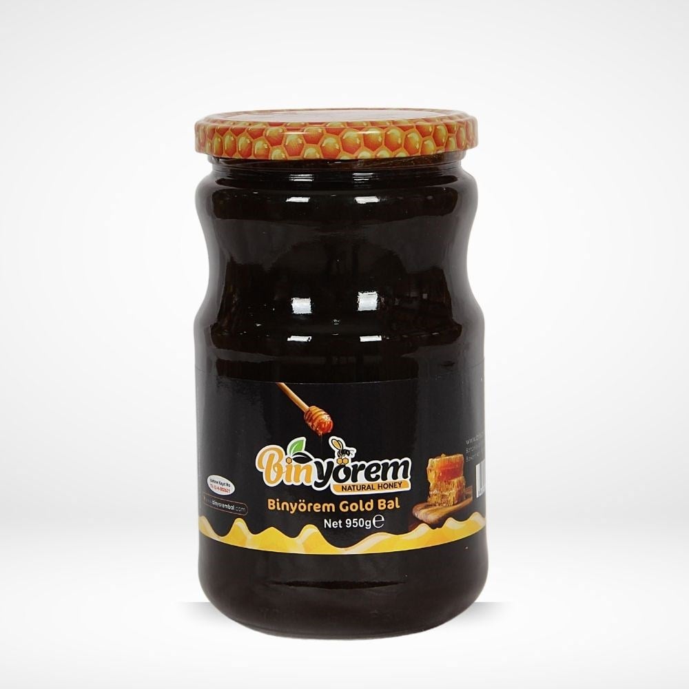 Binyörem Bingöl Meşe Salgı Balı 950 g