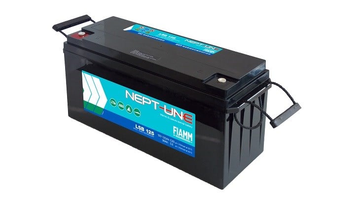 FIAMM Neptune LSB 125 12V 125Ah AGM Marin ve Karavan Servis Aküsü