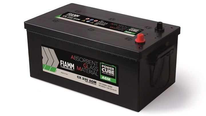 FIAMM powerCUBE D7 125 AGM 12V 125Ah 1100A Ticari Akü