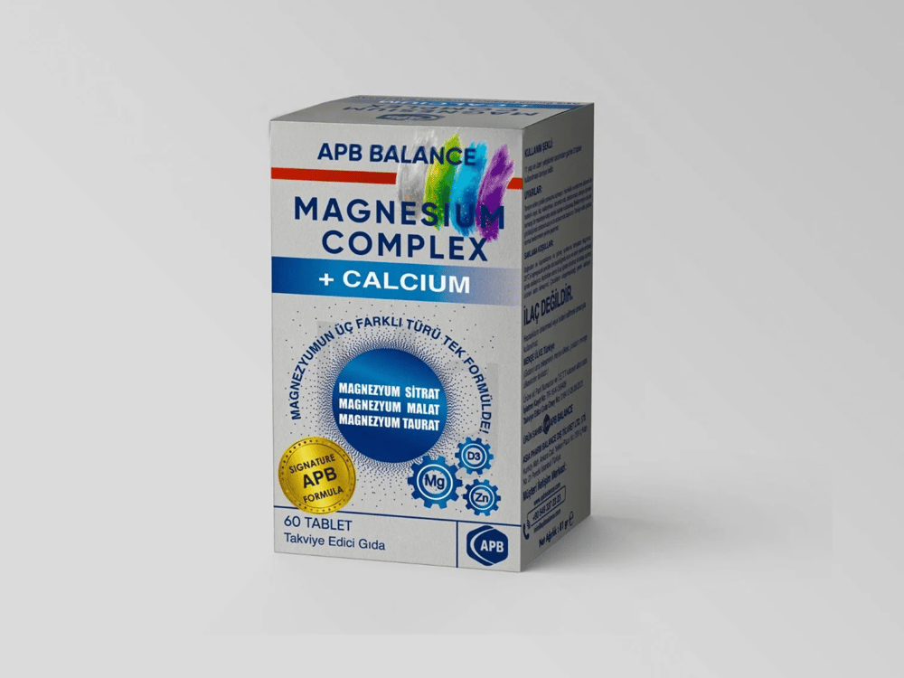 APB BALANCE MAGNEZYUM COMPLEX 60 TABLET (06/2029 Miadlı)