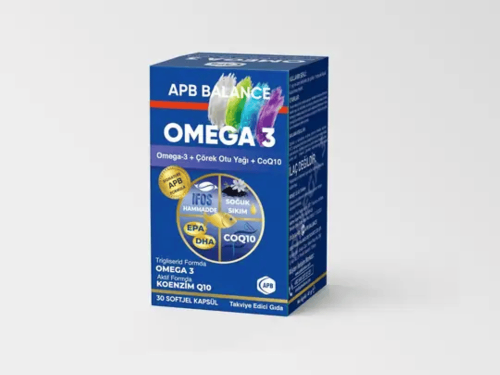 APB BALANCE OMEGA 3 - 30 SOFTGEL (06/2029 Miadlı)