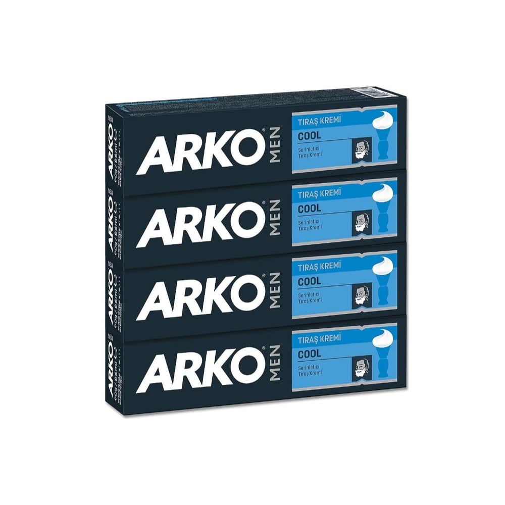 Arko Men Cool Serinletici 90 gr 4 Adet Tıraş Kremi