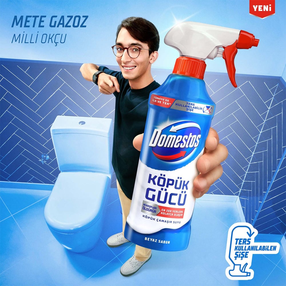 Domestos 450 ml Beyaz Sabun Köpük Gücü