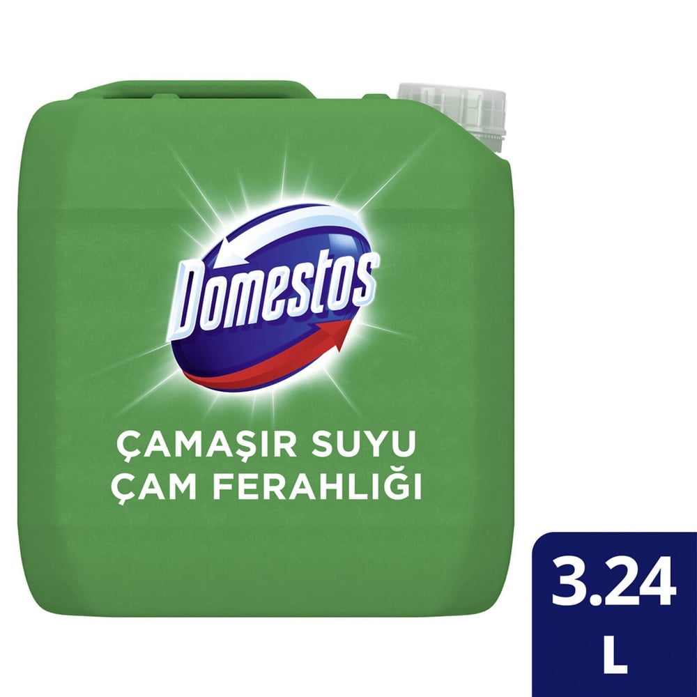 Domestos Çam Ferahlığı 2x3240 ml Çoklu Paket Çamaşır Suyu
