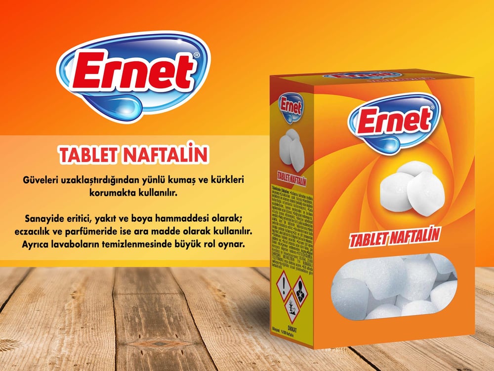Ernet 6x100 gr Cenk Naftalin Tablet
