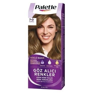 Palette Göz Alıcı Renkler 7-0 Kumral