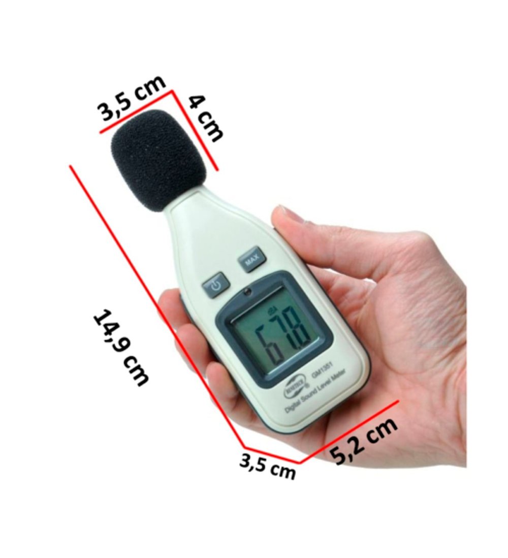 Benetech GM1351 Dijital Ses Ölçüm Cihazı