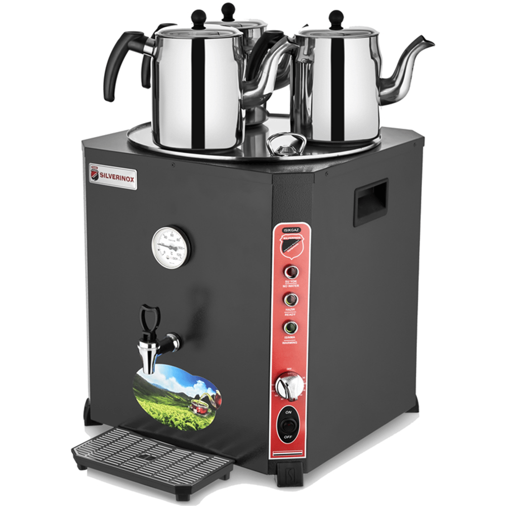 Silverinox JUMBO ÇAY MAKiNESİ SİYAH