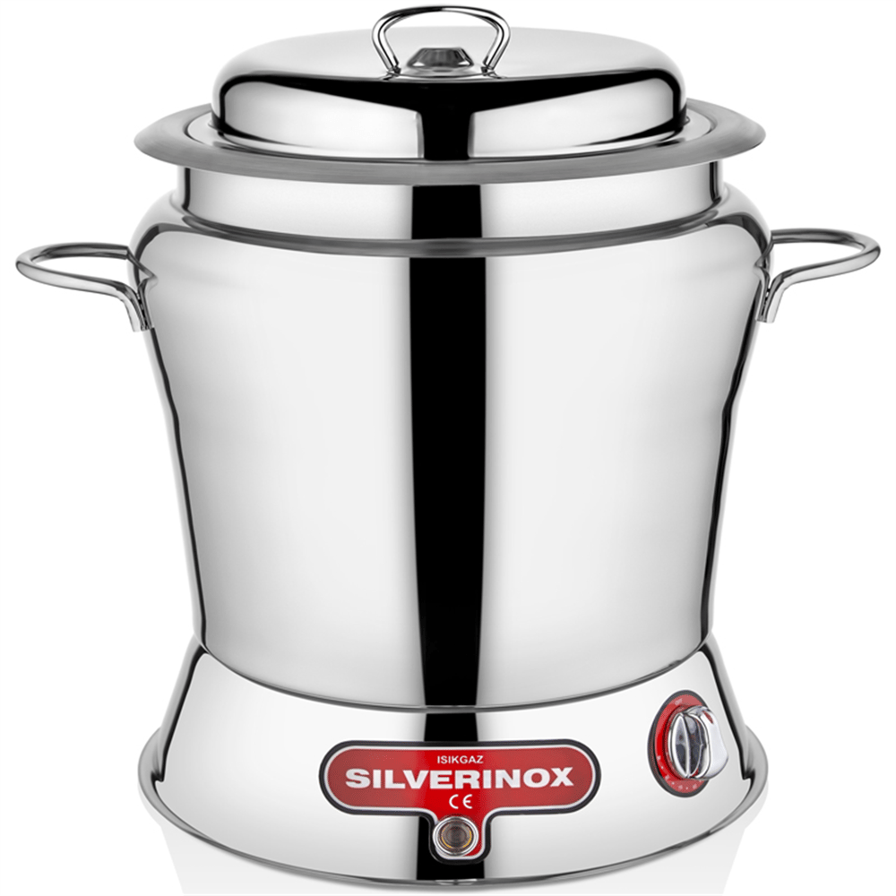 Silverinox PASLANMAZ ÇORBA POTU ve SOSLUK 13 lt.