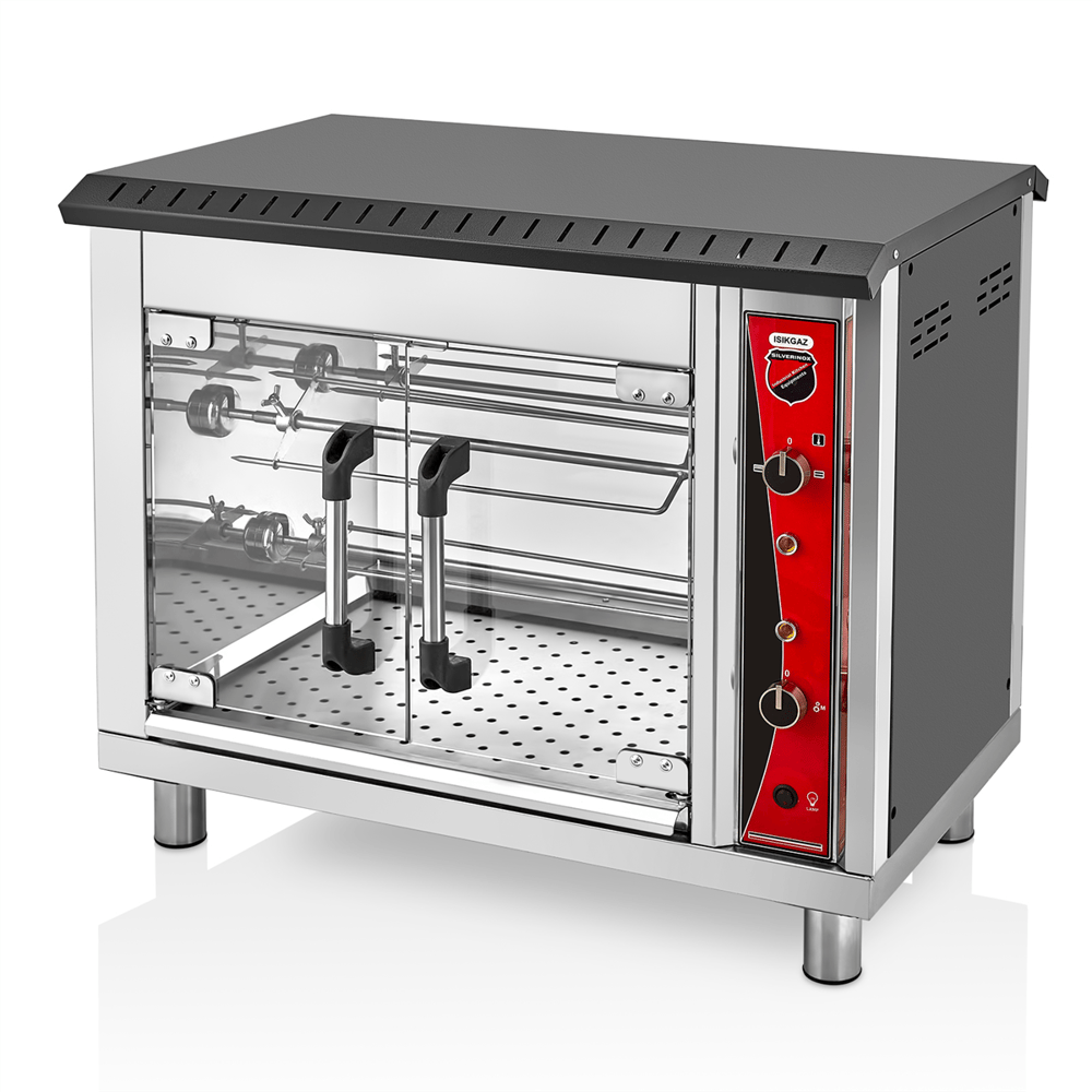 Silverinox PİLİÇ ÇEVİRME 6’lı Piliç Elektrikli