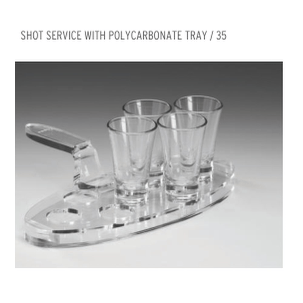 Zicco AKRİLİK SHOT SERVİSİ 7 Lİ