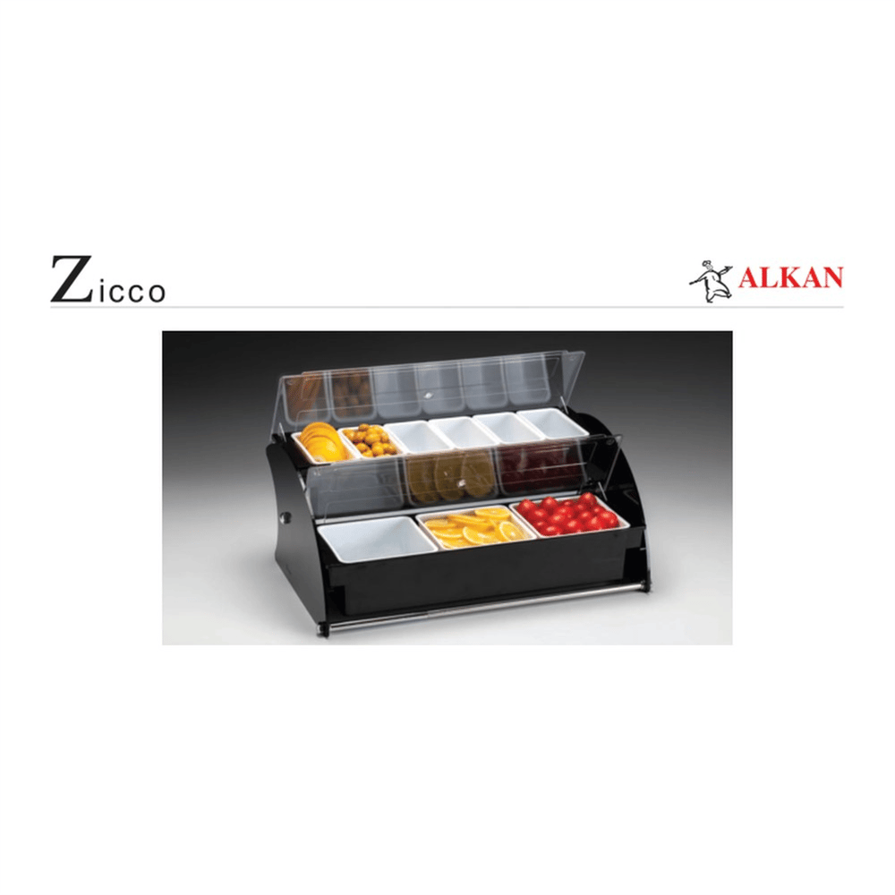 Zicco AKRİLİK STANDLI PC BAR KONTEYNER STANDI