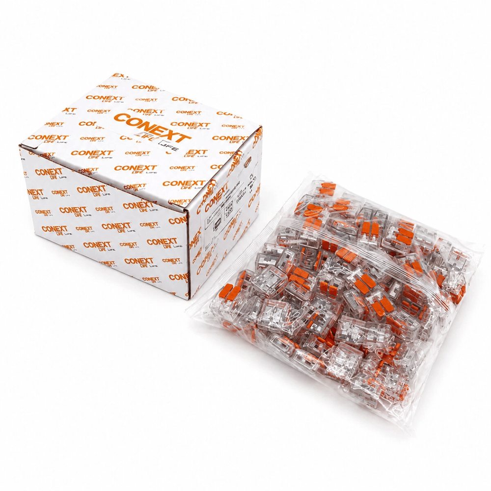 100 Adet No 2 0.2x4.0 Kablo Geçmeli Mandallı Buat Klemens Bx40
