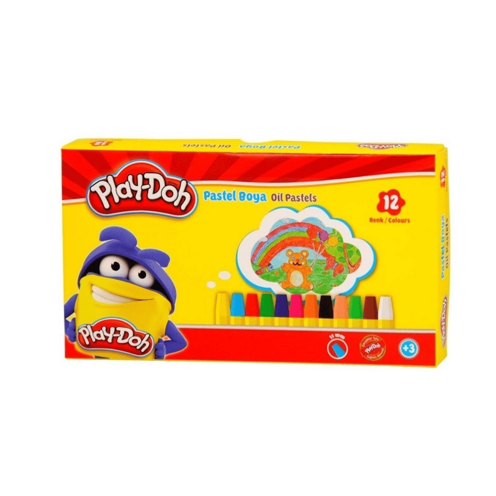12 Renk Pastel Boya