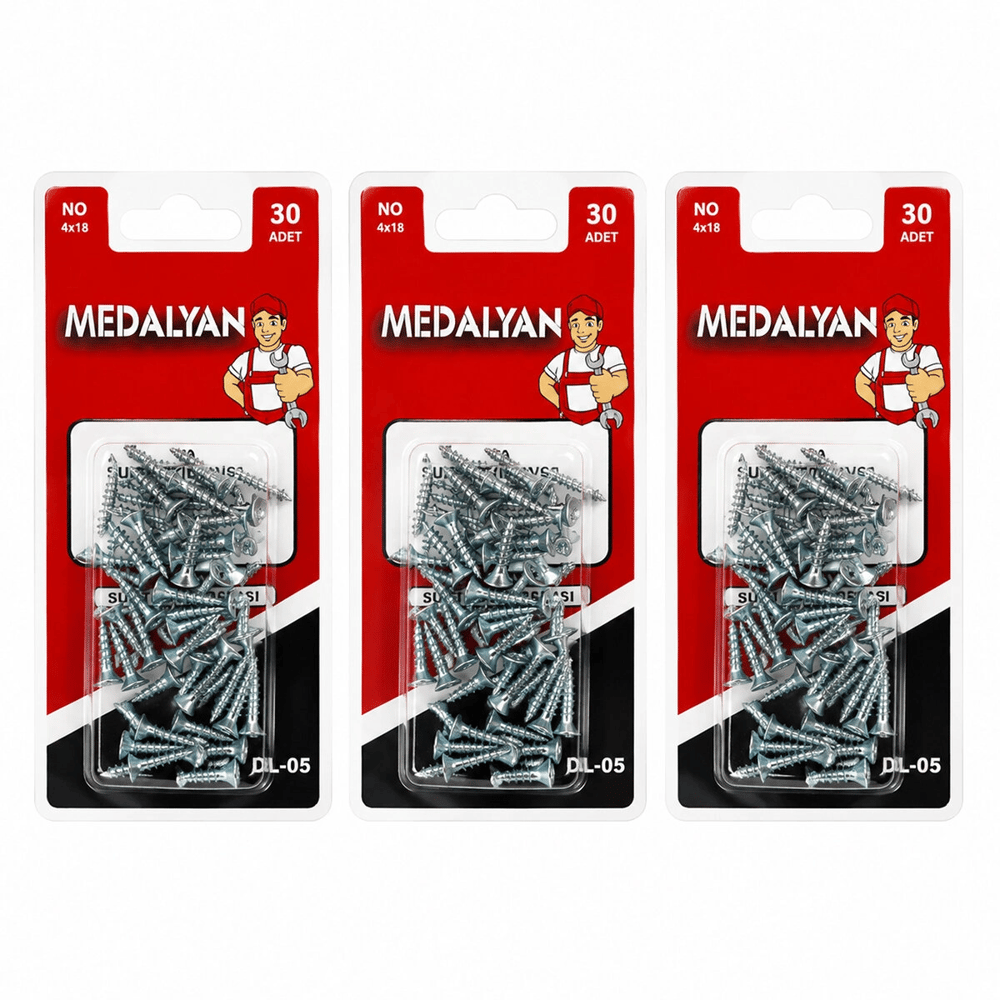 360 Adet 4x18 Sunta Vidası 12x30pcs Bx40