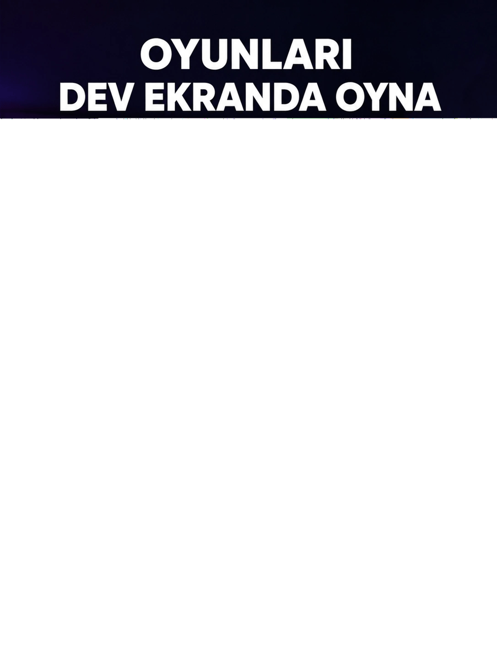 4K Wi-Fi 6 Projeksiyon Cihazı – 10.000+ Oyun Desteği, Kablosuz Bağlantı ve Çoklu Giriş Portları Yeni Nesil