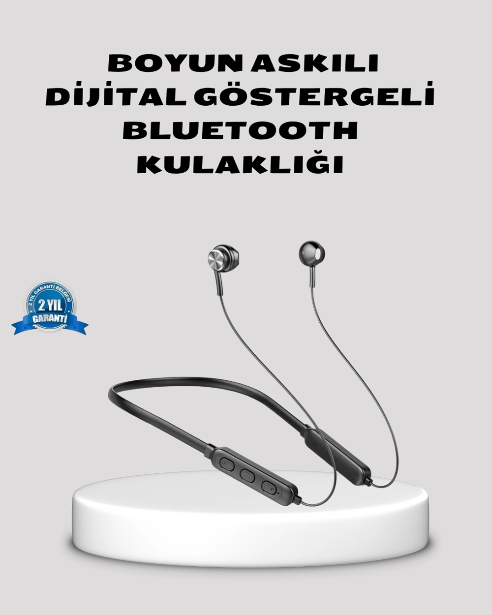 ANC Özellikli Kablosuz Bluetooth Kulaklık – Gürültü Engelleme, Eller Serbest Arama