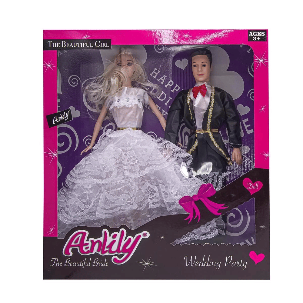 Anlily Gelin ve Damat Bebekler -OYD-02264