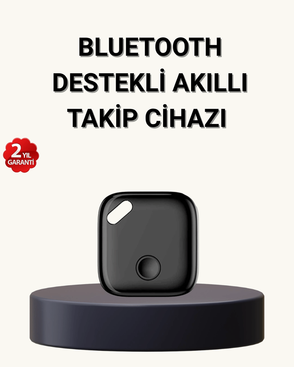 Bluetooth Akıllı Takip Cihazı Kompakt Tasarımlı ve Uzun Pil Ömürlü