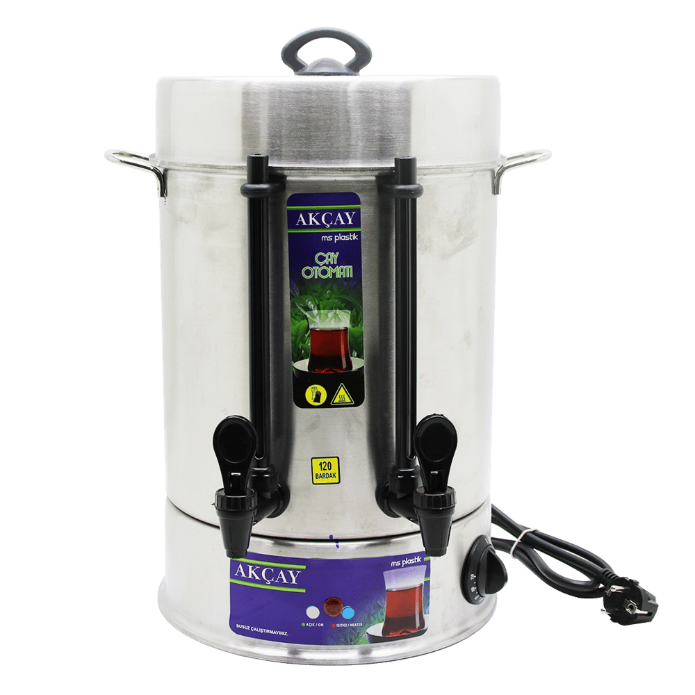 Çay Otomatı 120 Bardak Semaver Elektrikli Çay Makinesi ( Marka Değişkenlik Gösterebilir )  Bx40