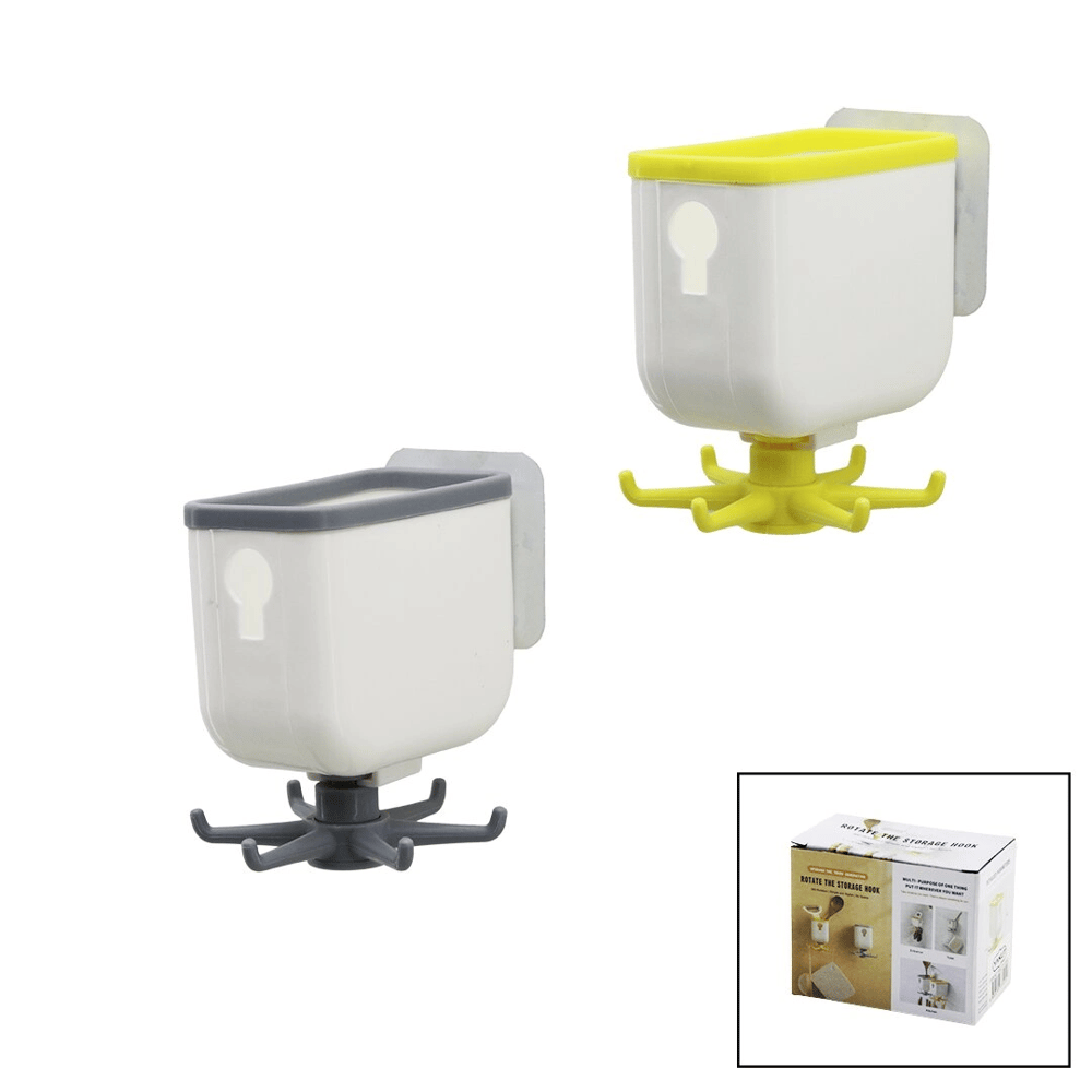 Çok Fonksiyonlu Yapışkan Askı 360 Derece Döner  2.5 - 7.5cm Bx40