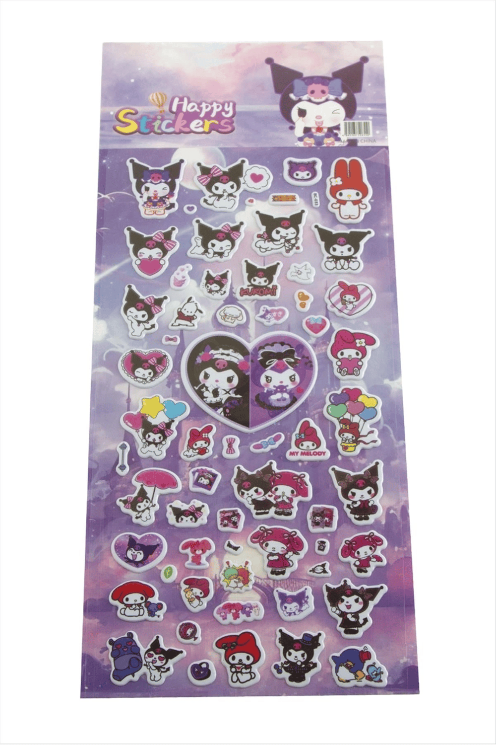 Çzgflm Karakteri Kabartmalı Sticker