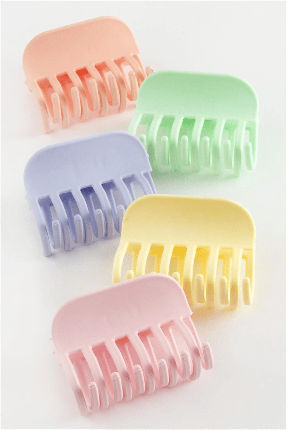 Düz Renkli Mandal Toka 6 cm